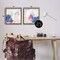 Stupell Industries Pink Blue Pop Abstract 2 pc Framed Floater Canvas Wall Art Set Design by June Erica Vess